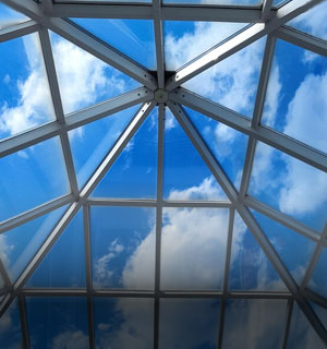 سقف شیشه لمینت