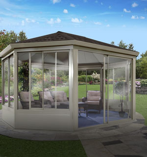 آلاچیق شیشه ای